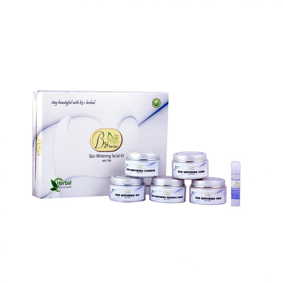 SKIN WHITENING FACIAL KIT B3+ Herbal